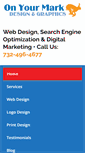 Mobile Screenshot of onyourmarkdesigns.com